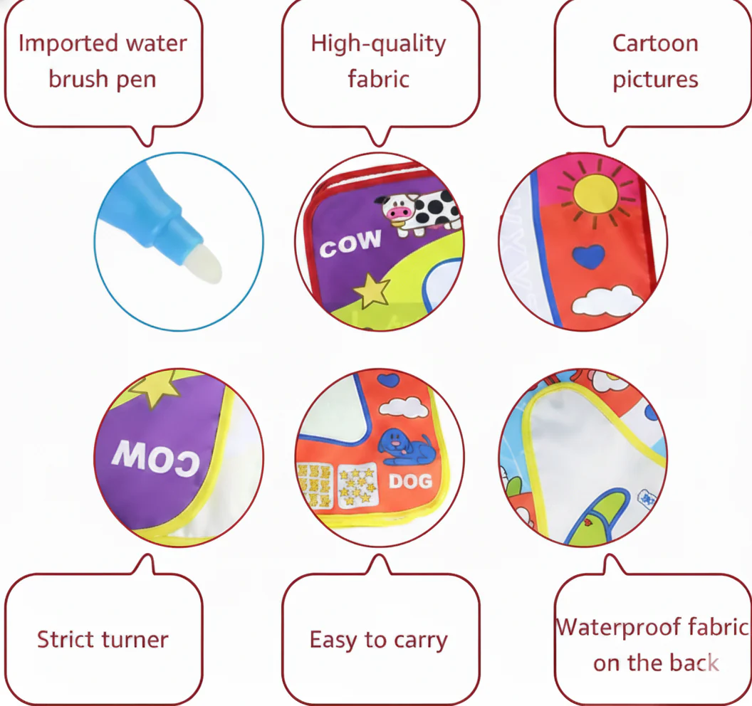 AquaDoodle™ - The Ultimate Water Drawing Mat for Kids - Image 4