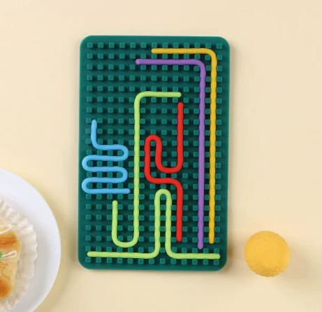 CalmCraft™ Sensory Board: Silicone Fidget - Image 9