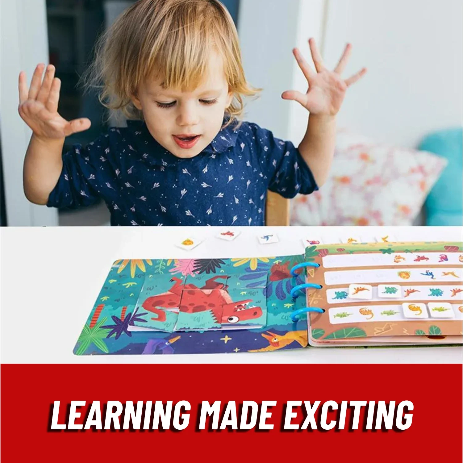 Children's Magic Copybooks + BrightMinds™ Busy Book + 1 FREE Pen Grip Trainer - Image 5