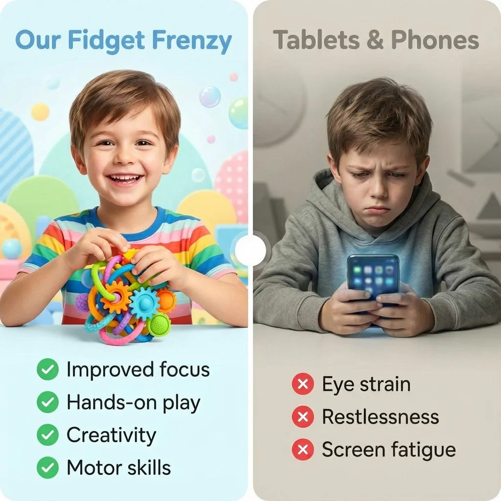 Fidget Frenzy™ – 50-Piece Sensory Toy Collection - Image 2