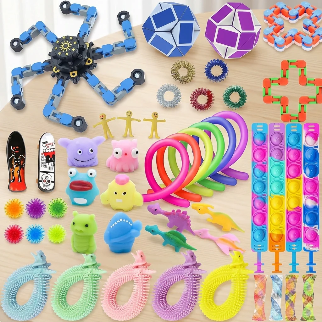 Fidget Frenzy™ – 50-Piece Sensory Toy Collection - Image 4