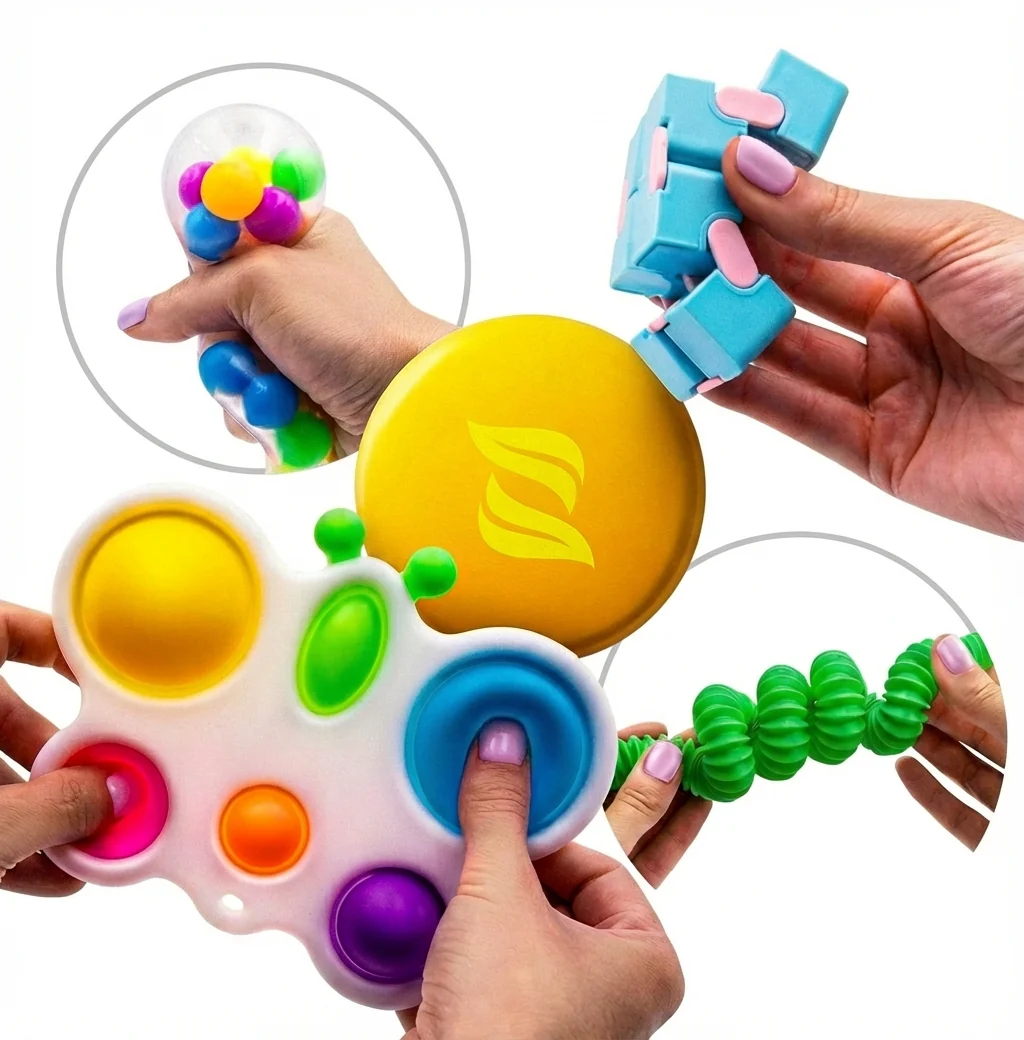Fidget Frenzy™ – 50-Piece Sensory Toy Collection - Image 6