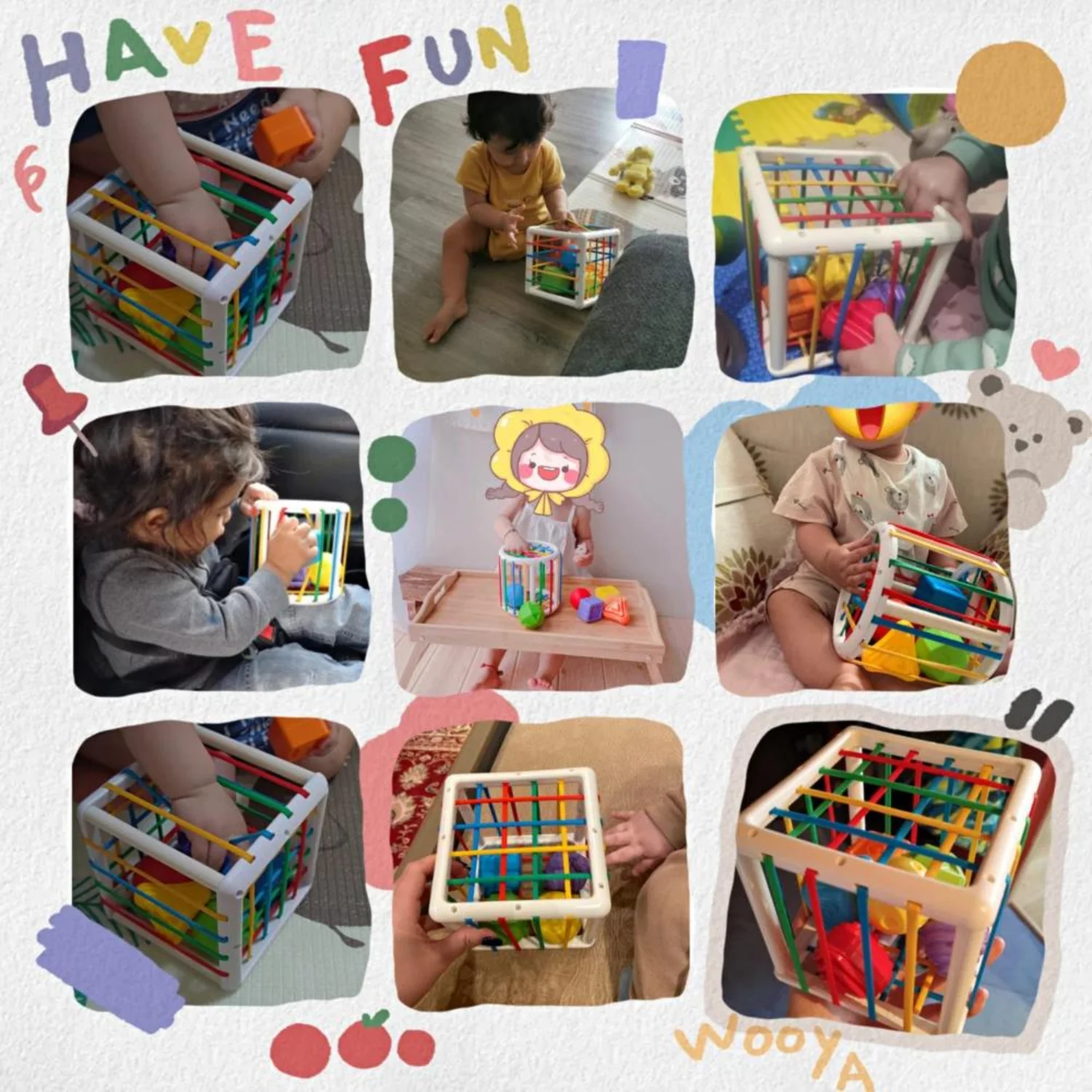 Groovd™️ Shape Sorting Toy - Image 3
