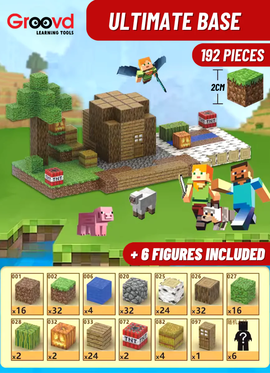 Groovd™ Magnetic Building Blocks - Image 15