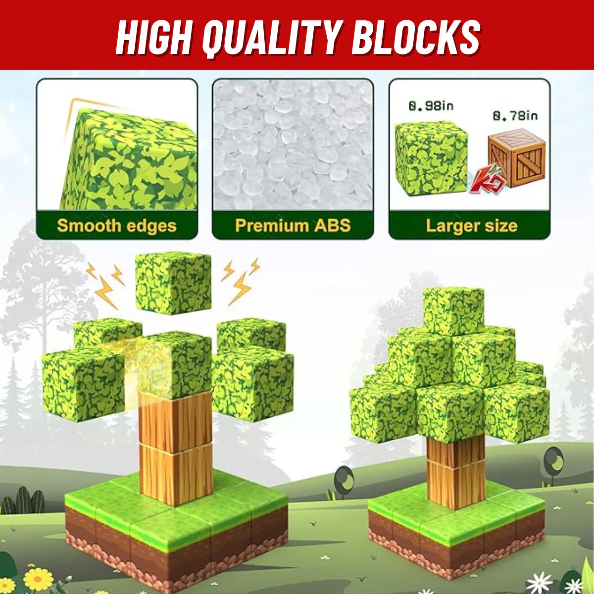 Groovd™ Magnetic Building Blocks - Image 7