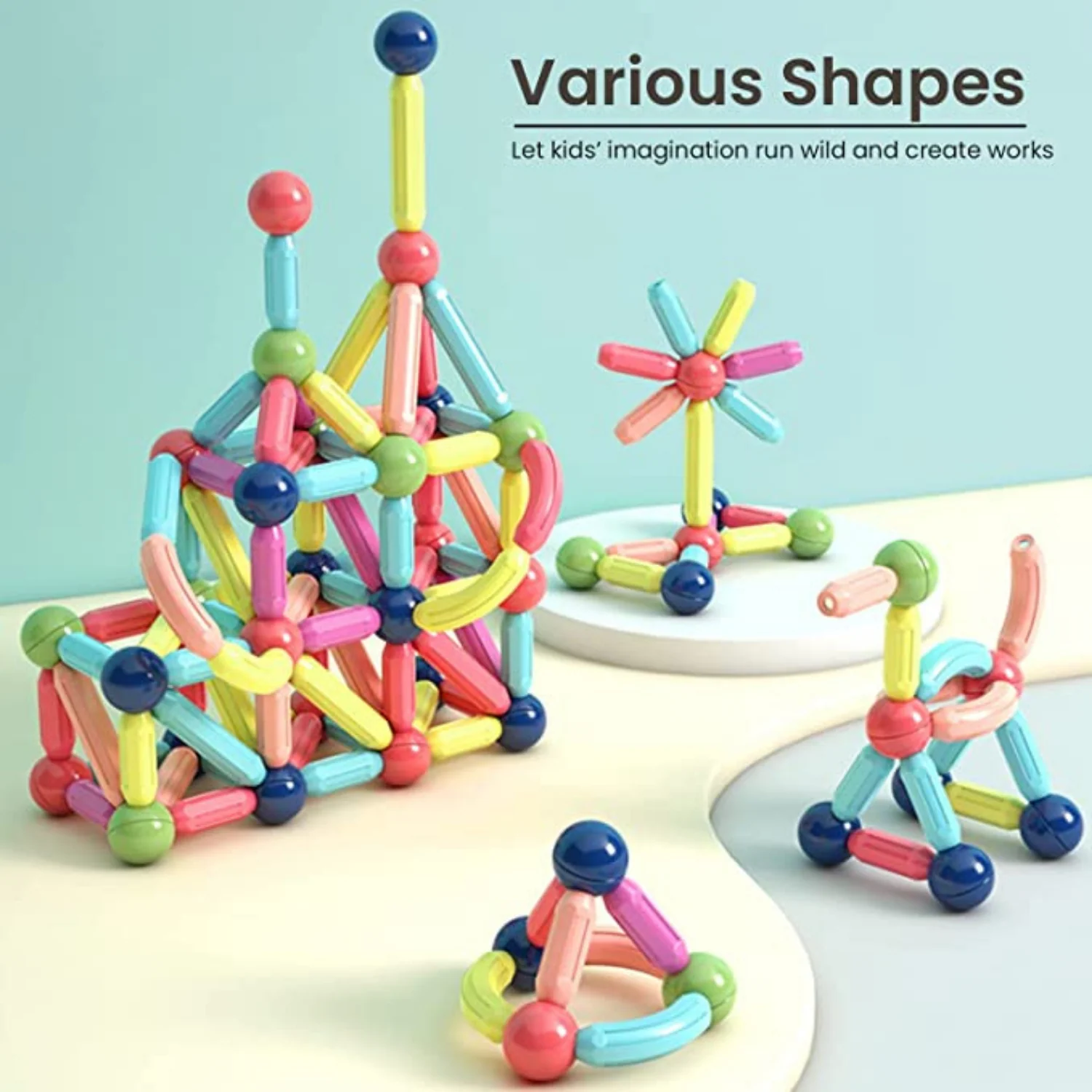 Groovd™ Magnetic Building Set - Image 4