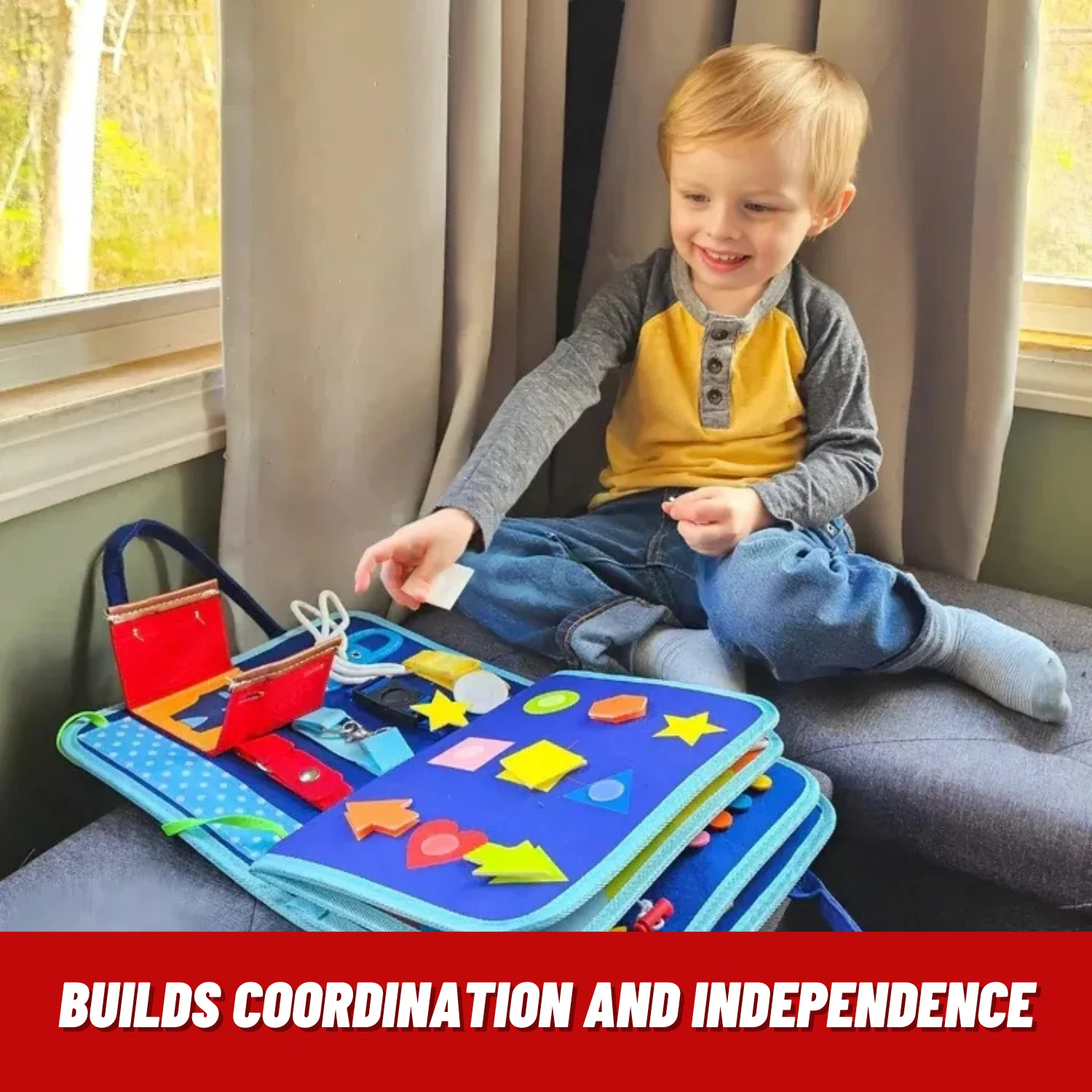 Groovd™ Montessori Activity Board - Image 5
