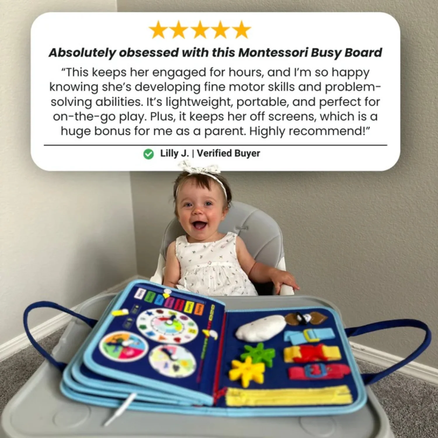 Groovd™ Montessori Activity Board - Image 8
