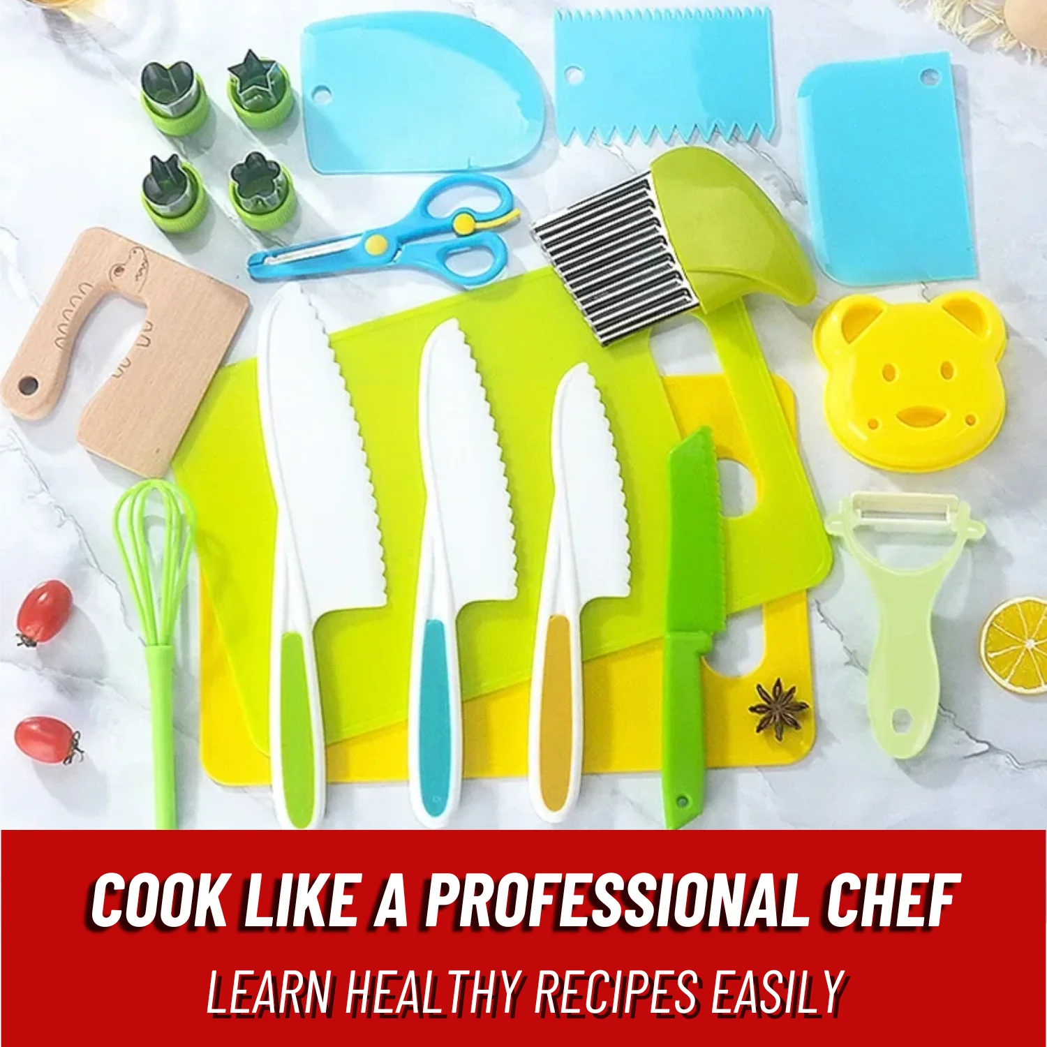 JuniorChef™ Montessori Kitchen Ensemble - Image 2