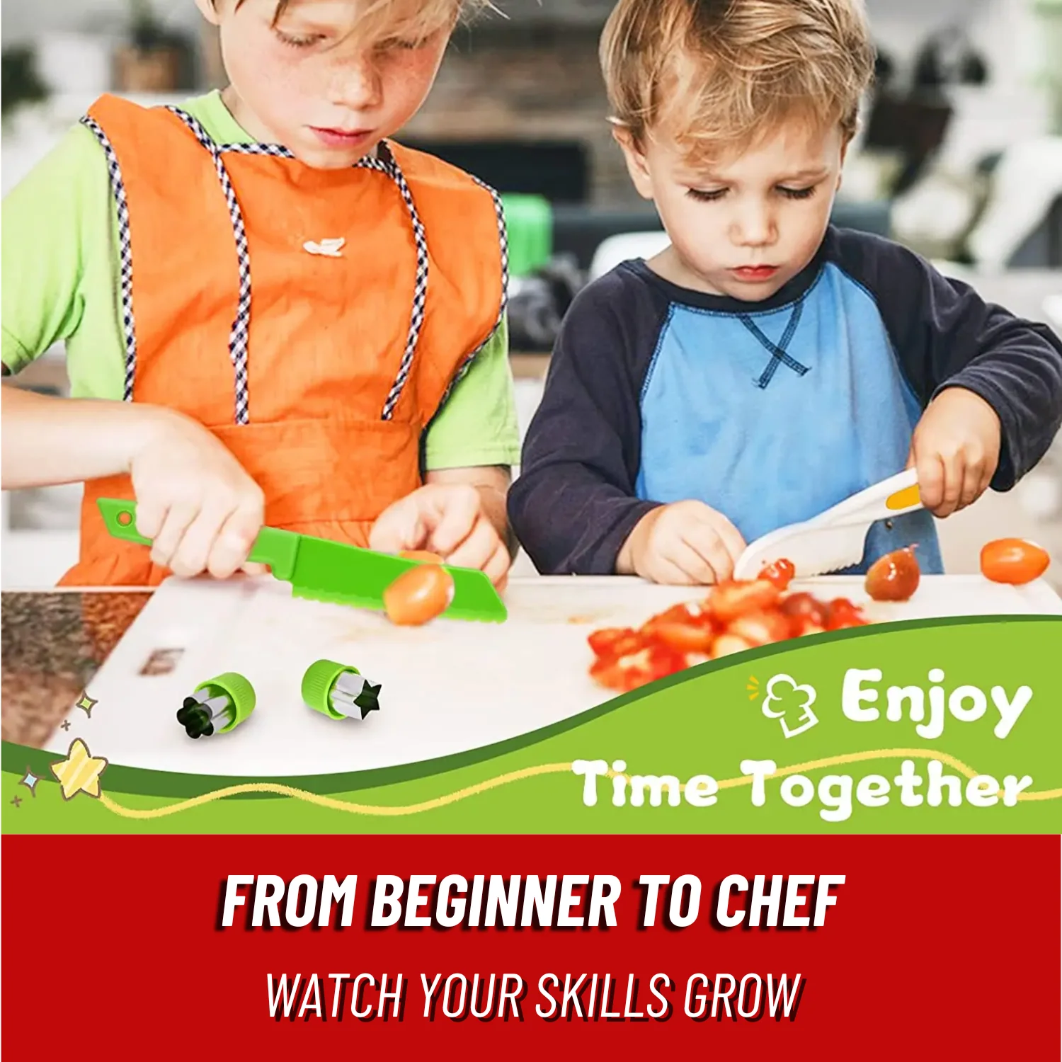 JuniorChef™ Montessori Kitchen Ensemble - Image 4