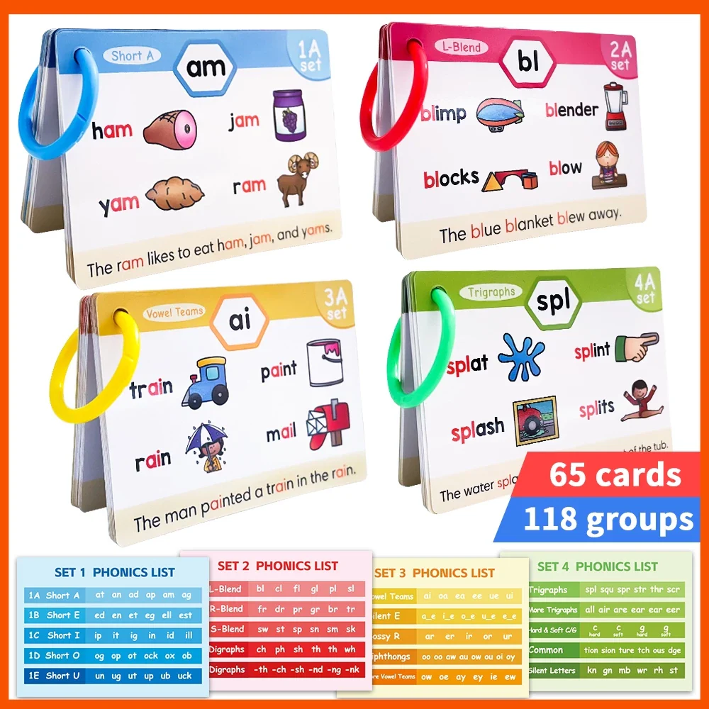 Phonics Power Flash Cards™ - Learn to Read in 20 Stages - Image 6
