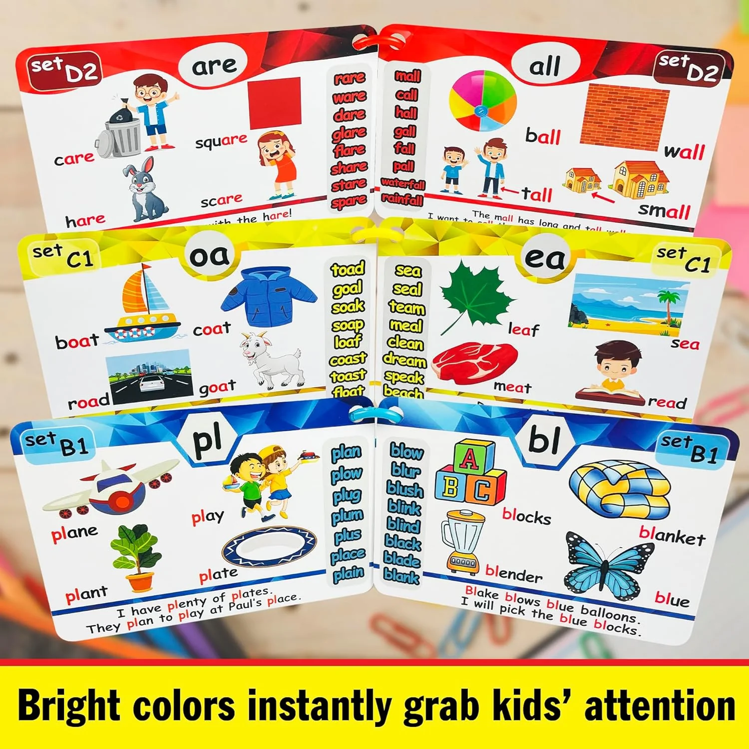 Phonics Power Flash Cards™ - Learn to Read in 20 Stages - Image 7