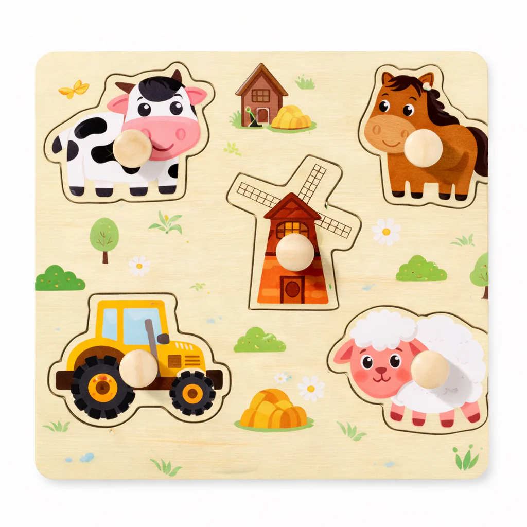 LittleOrbit Peg & Puzzle Set - Image 11