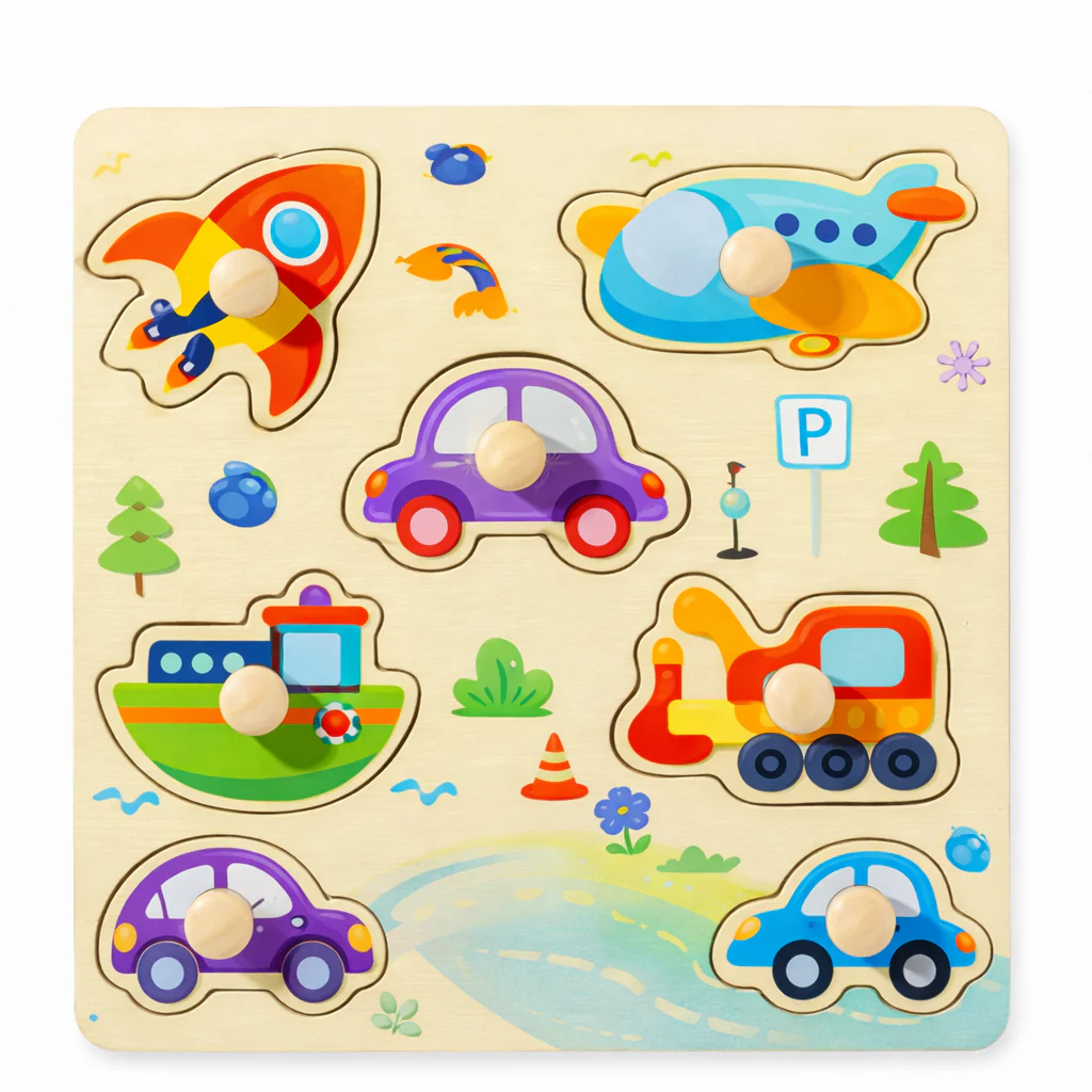 LittleOrbit Peg & Puzzle Set - Image 12
