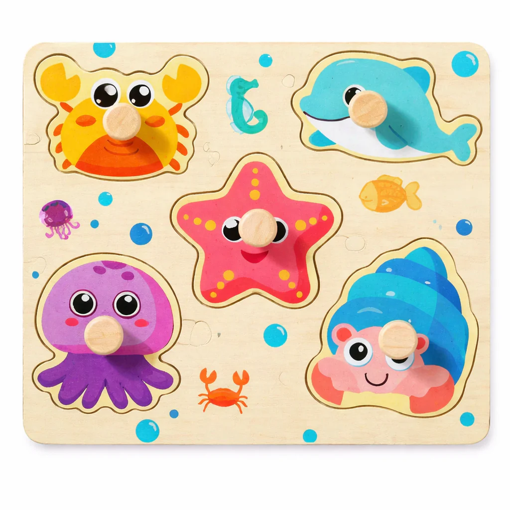 LittleOrbit Peg & Puzzle Set - Image 13