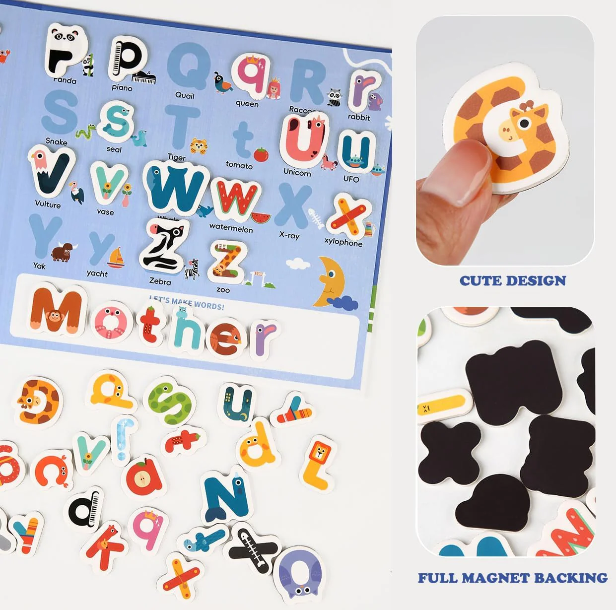 Magnetic Play Puzzles™ – Letters • Numbers • Fractions. Play, explore, and discover—one magnet at a time. - Image 11