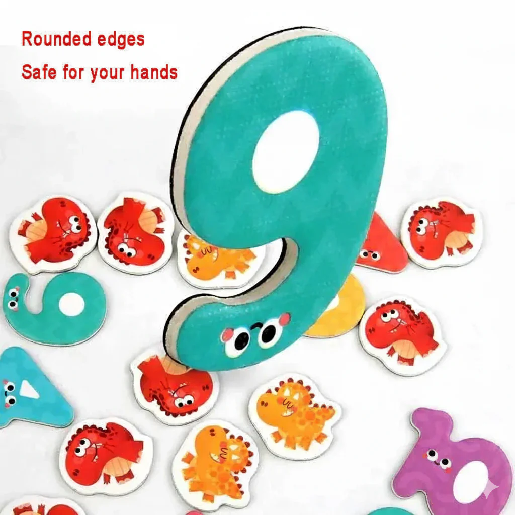 Magnetic Play Puzzles™ – Letters • Numbers • Fractions. Play, explore, and discover—one magnet at a time. - Image 14