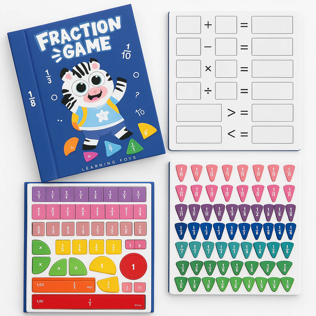 Magnetic Play Puzzles™ – Letters • Numbers • Fractions. Play, explore, and discover—one magnet at a time. - Image 4