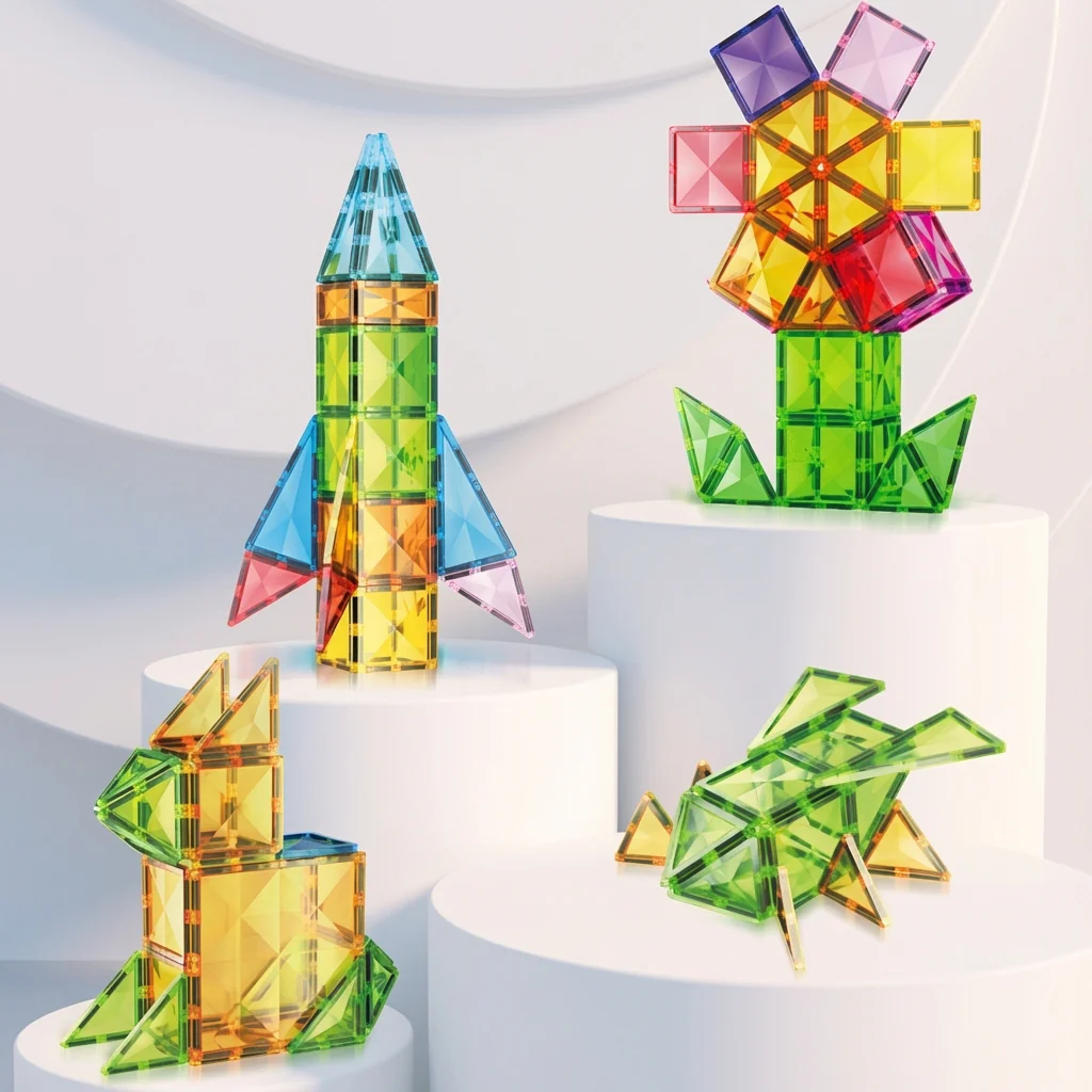 Creative BuildMasters™ - 4D Magnetic Block Adventures for Kids - Image 6