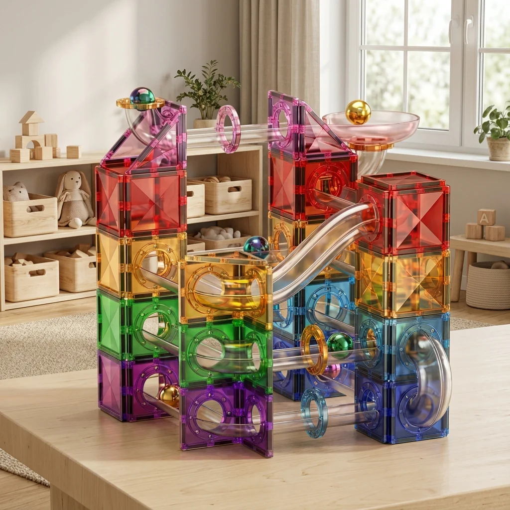 Creative BuildMasters™ - 4D Magnetic Block Adventures for Kids - Image 8