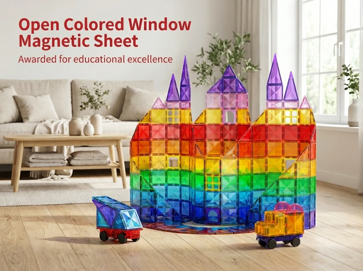 Creative BuildMasters™ - 4D Magnetic Block Adventures for Kids - Image 9