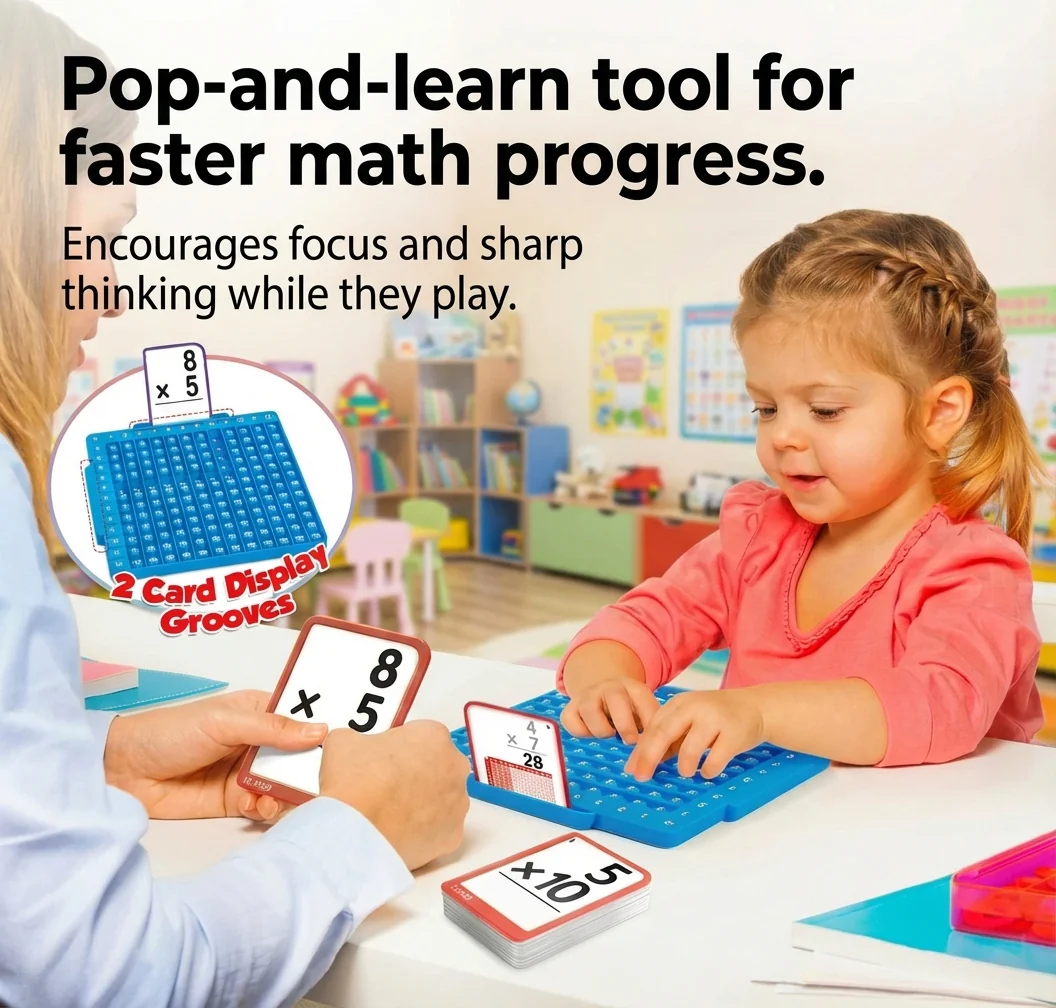 Pop-It Mathematics Operation Board™ - Fun Learning Kit for Kids - Image 2