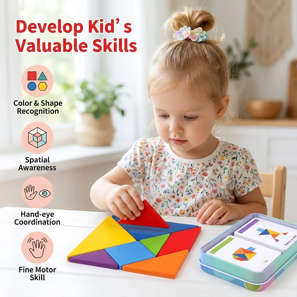 Smart Shapes™ Tangram Puzzle - Build • Think • Create • - Image 3
