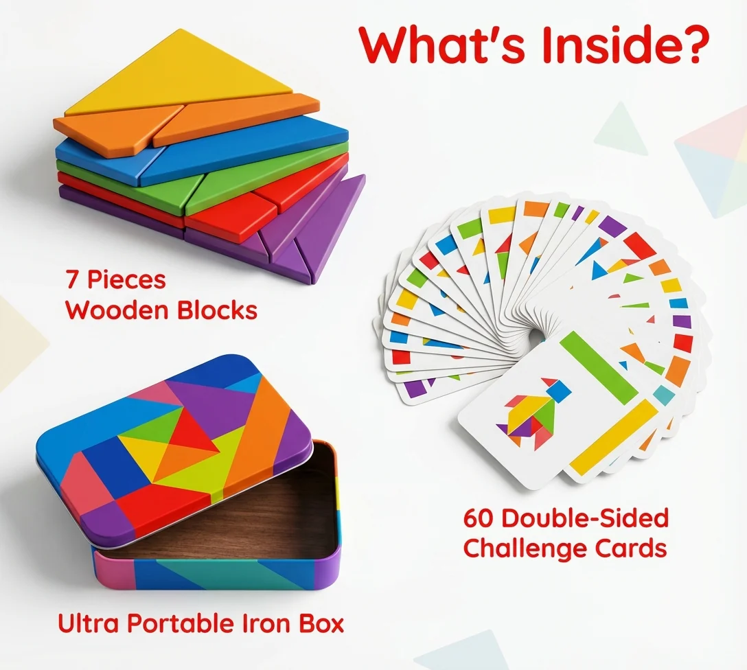 Smart Shapes™ Tangram Puzzle - Build • Think • Create • - Image 5