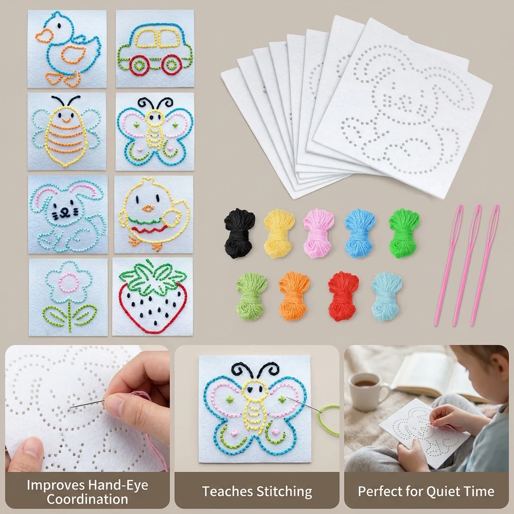 StitchSprout Kids™ Craft Kit