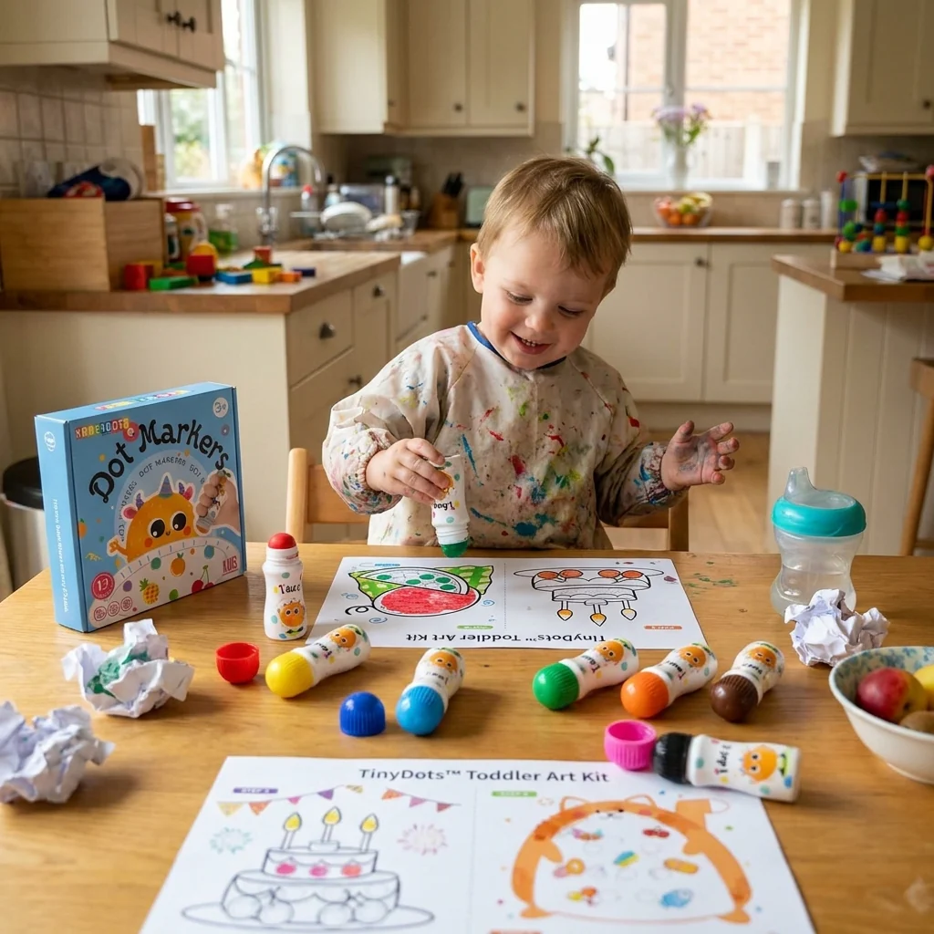 TinyDots Toddler Art Kit