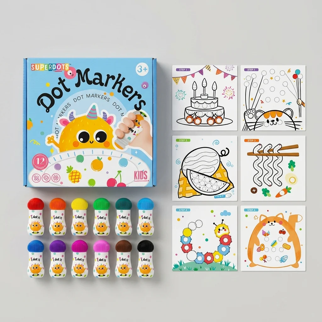 TinyDots Toddler Art Kit - Image 4