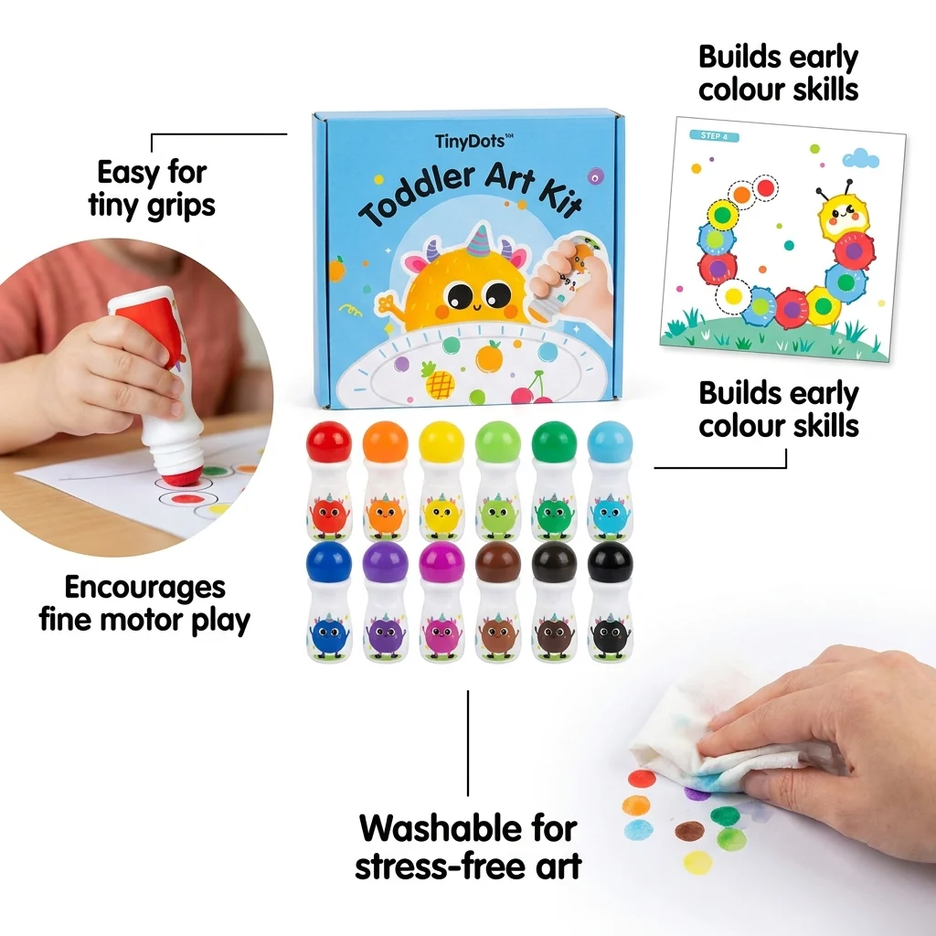 TinyDots Toddler Art Kit - Image 5