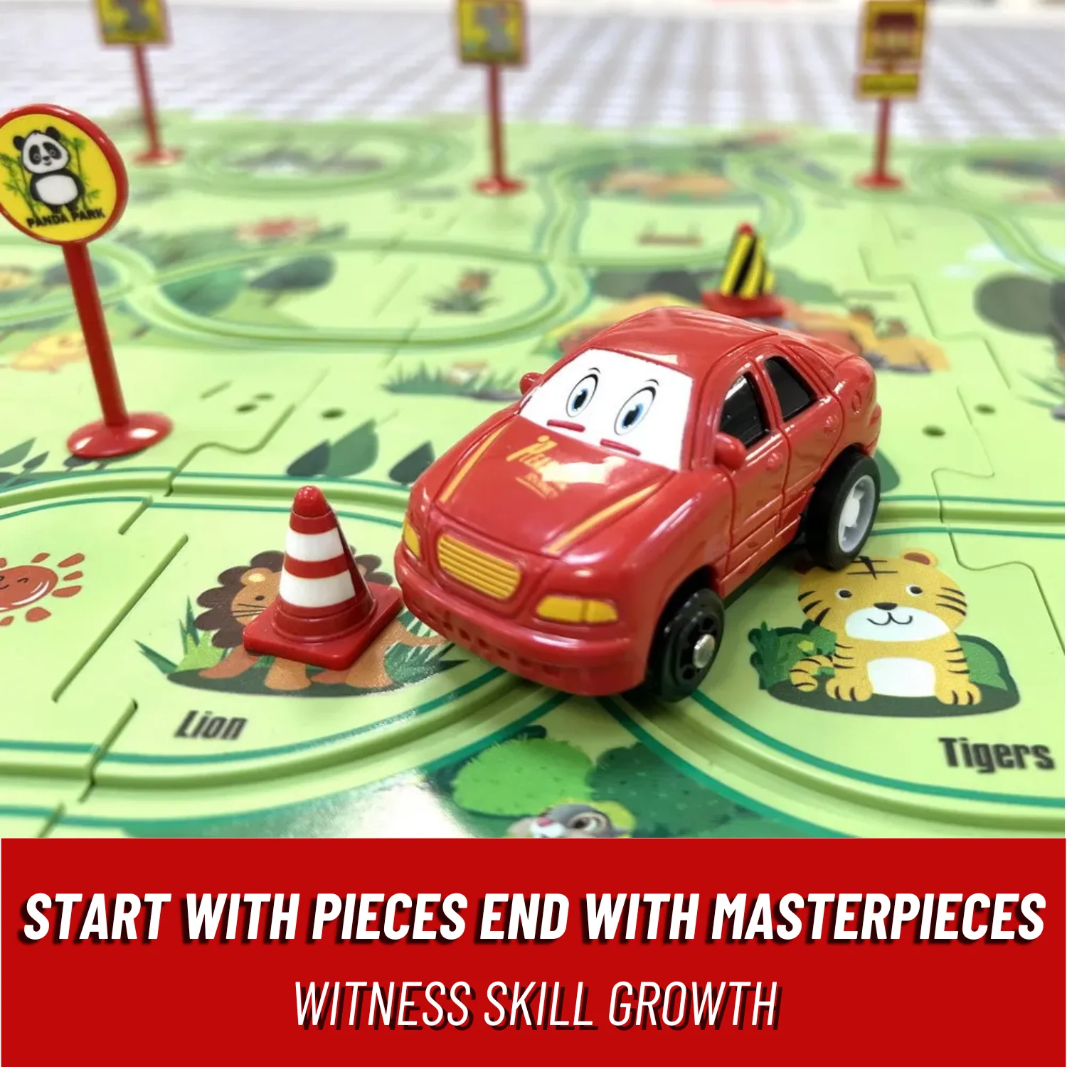 Track Crafters™ - 25 Piece Forest Track - Image 4