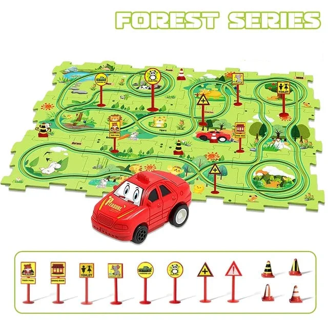 Track Crafters™ - 25 Piece Forest Track - Image 5