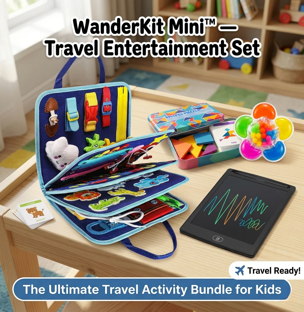 WanderKit Mini™ — Travel Entertainment Set