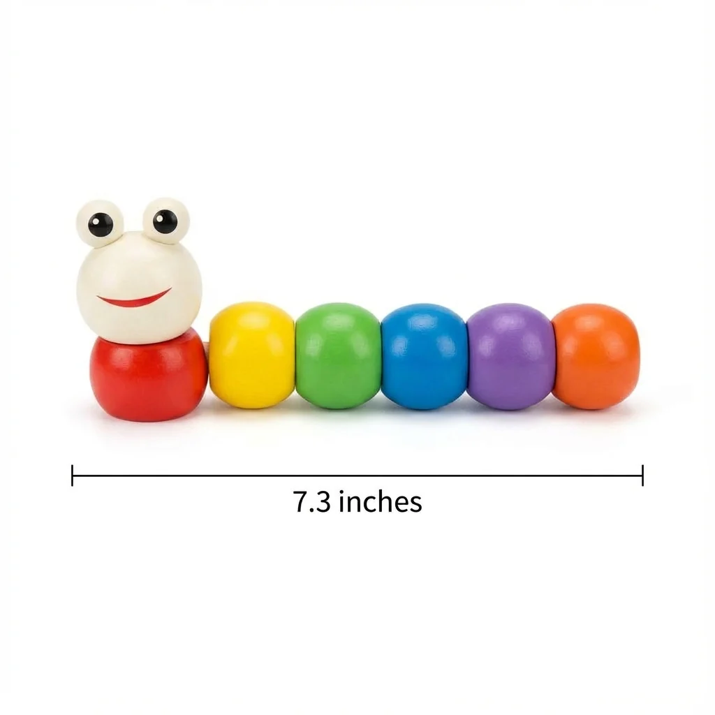 Montessori Wooden Learning Toy Set for Toddlers – Math, Numbers & Motor Skills - Image 5