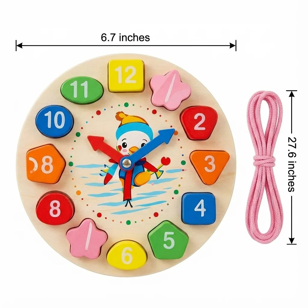Montessori Wooden Learning Toy Set for Toddlers – Math, Numbers & Motor Skills - Image 7