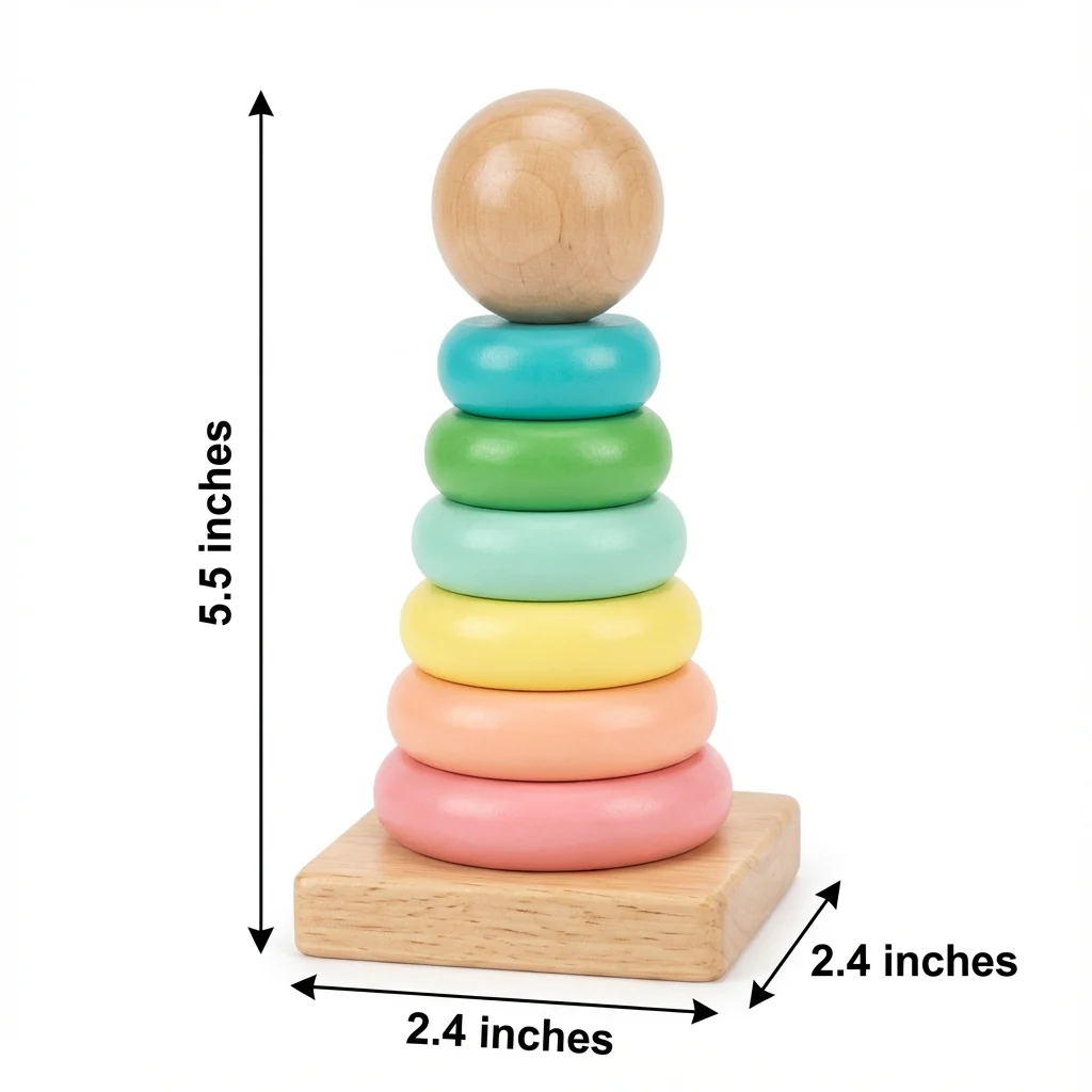 Montessori Wooden Learning Toy Set for Toddlers – Math, Numbers & Motor Skills - Image 9